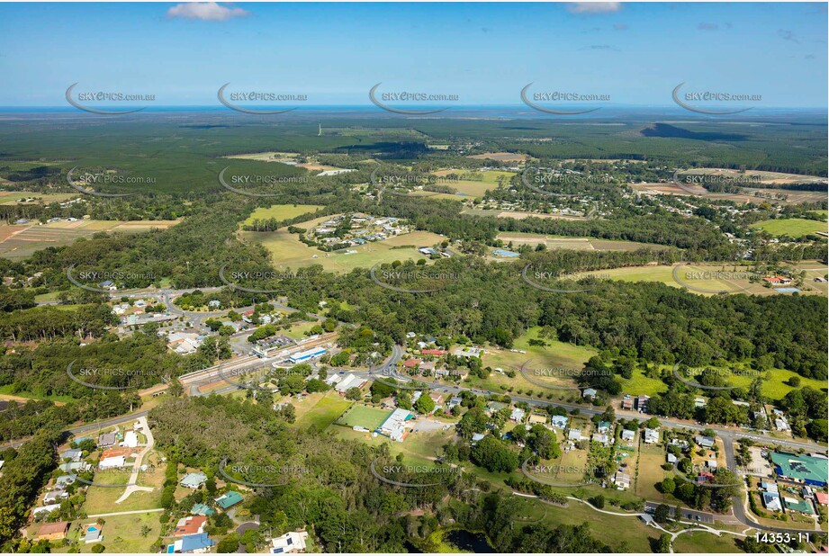Aerial Photo Glass House Mountains QLD Aerial Photography