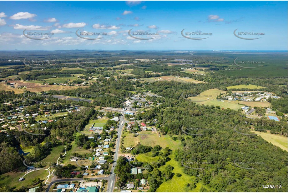 Aerial Photo Glass House Mountains QLD Aerial Photography