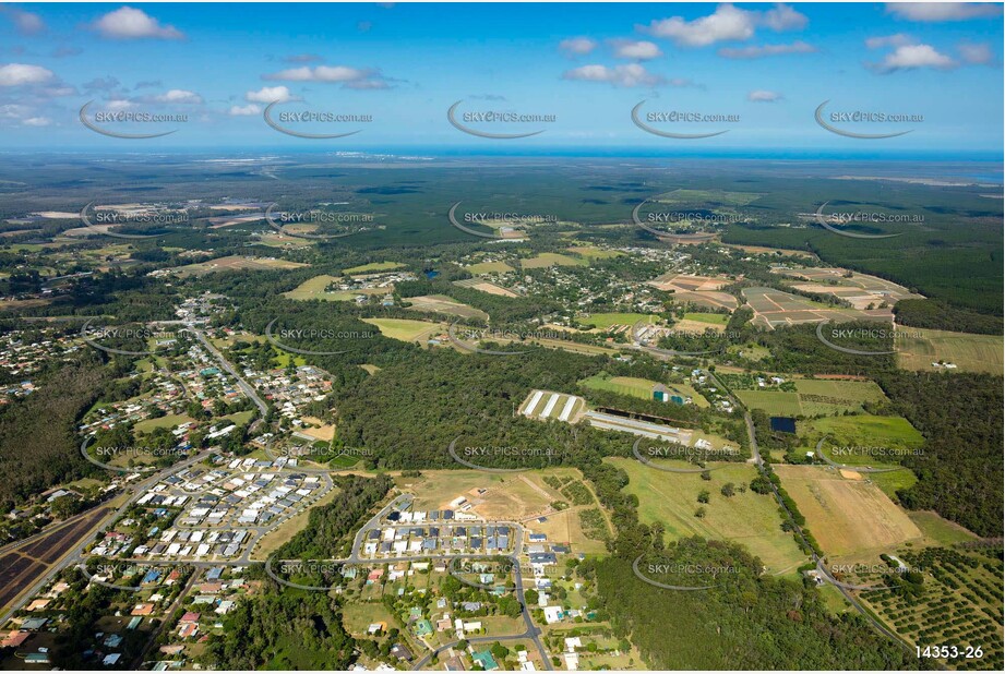 Aerial Photo Glass House Mountains QLD Aerial Photography