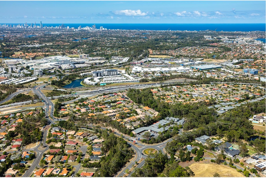 Aerial Photo Mudgeeraba QLD Aerial Photography