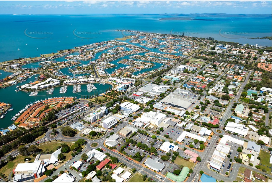 Aerial Photo Cleveland QLD Aerial Photography