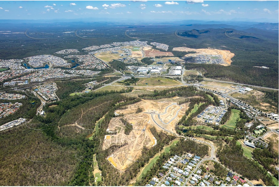 Aerial Photo Brookwater QLD Aerial Photography