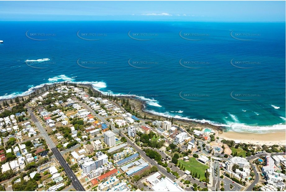 Aerial Photo Kings Beach QLD Aerial Photography