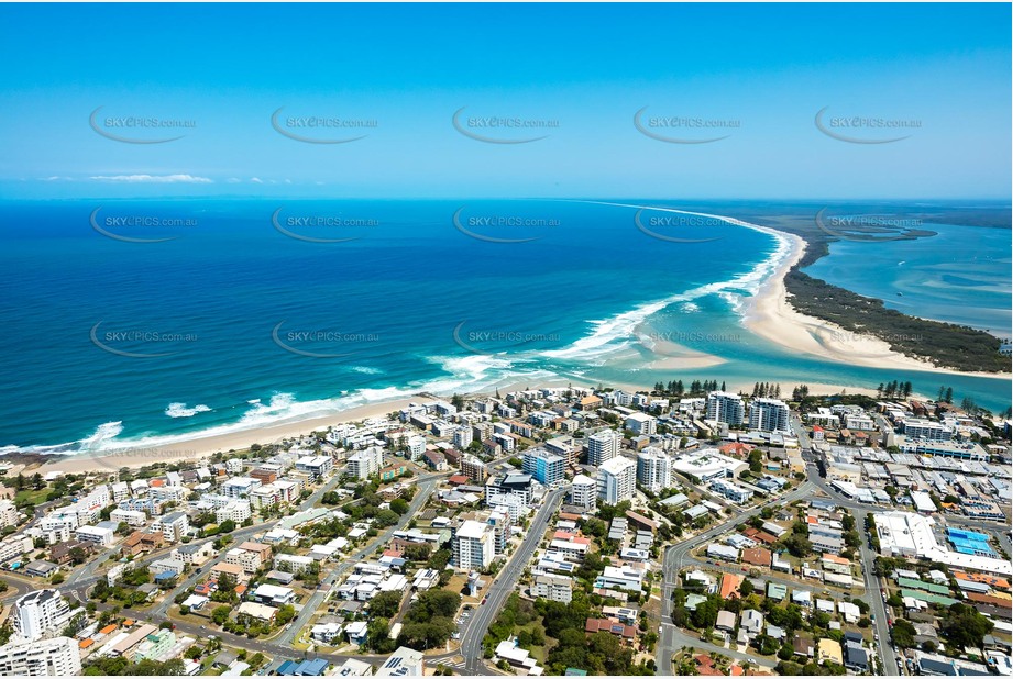 Aerial Photo Kings Beach QLD Aerial Photography