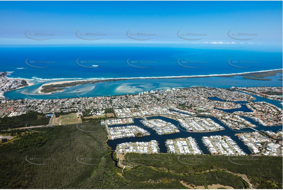 Aerial Photo Pelican Waters QLD Aerial Photography