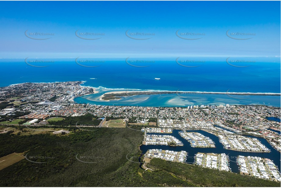 Aerial Photo Pelican Waters QLD Aerial Photography