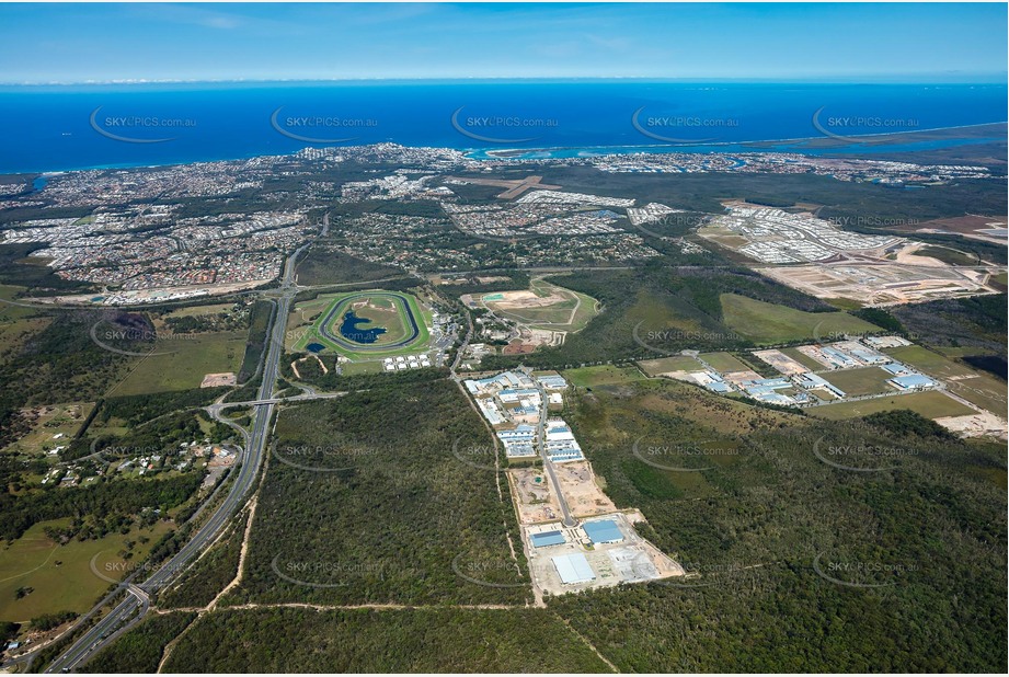 High Altitude Aerial Photo Bells Creek QLD Aerial Photography
