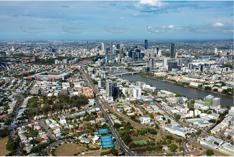 Aerial Photo Milton QLD Aerial Photography