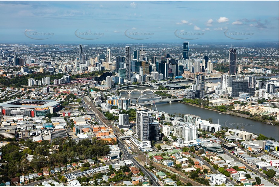 Aerial Photo Milton QLD Aerial Photography