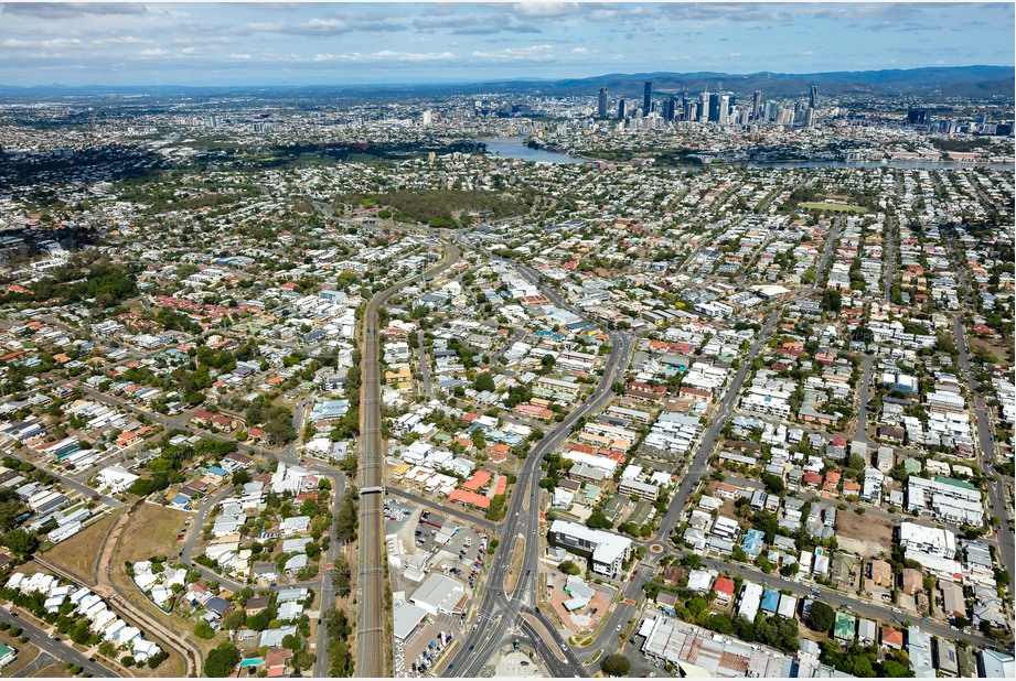 Aerial Photo Morningside QLD Aerial Photography