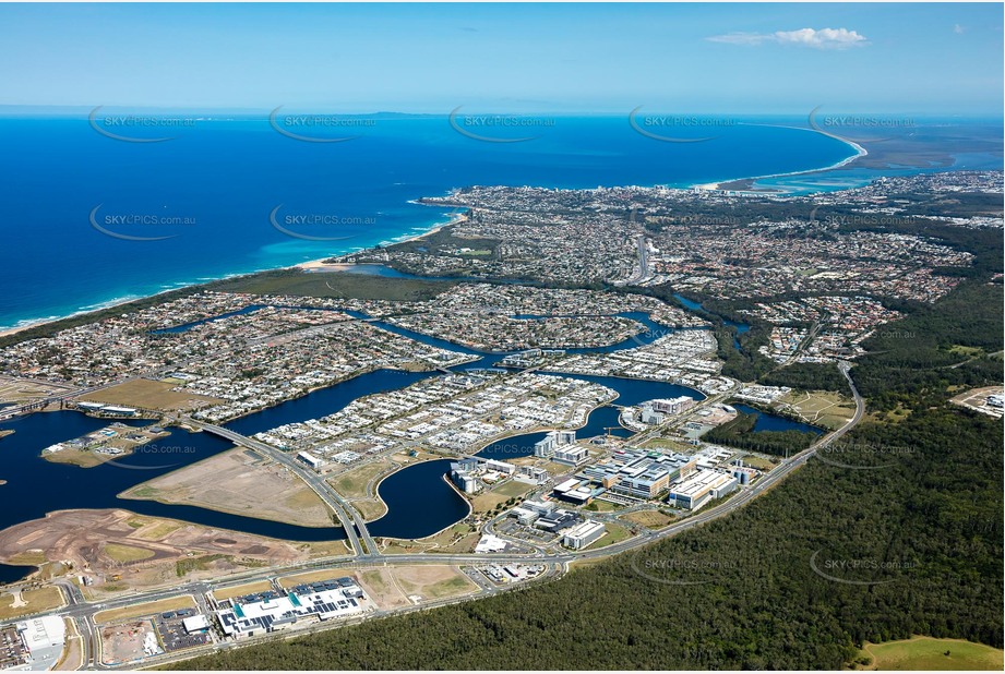Aerial Photo Birtinya QLD Aerial Photography