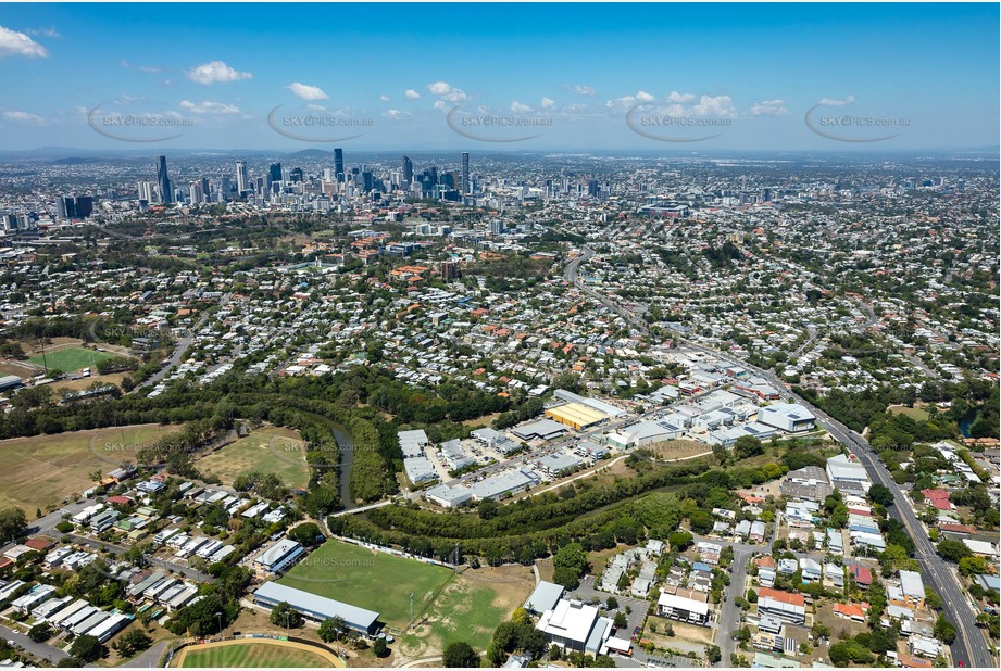 Aerial Photo Kelvin Grove QLD Aerial Photography