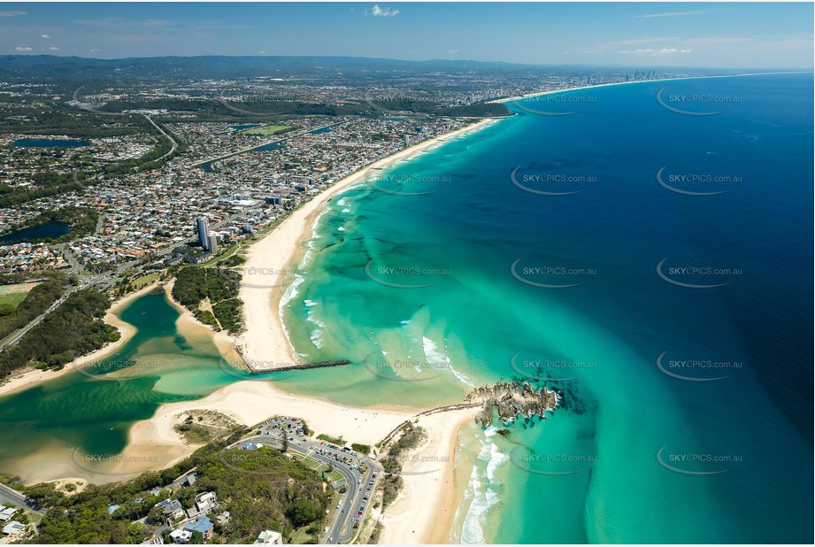 Aerial Photo Currumbin QLD Aerial Photography