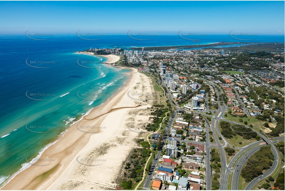 Aerial Photo Bilinga QLD Aerial Photography