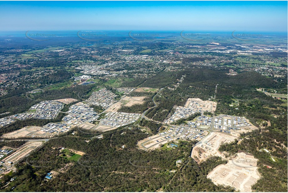 Aerial Photo Bahrs Scrub QLD Aerial Photography