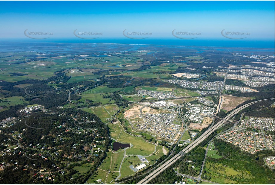 High Altitude Aerial Photo Pimpama QLD Aerial Photography