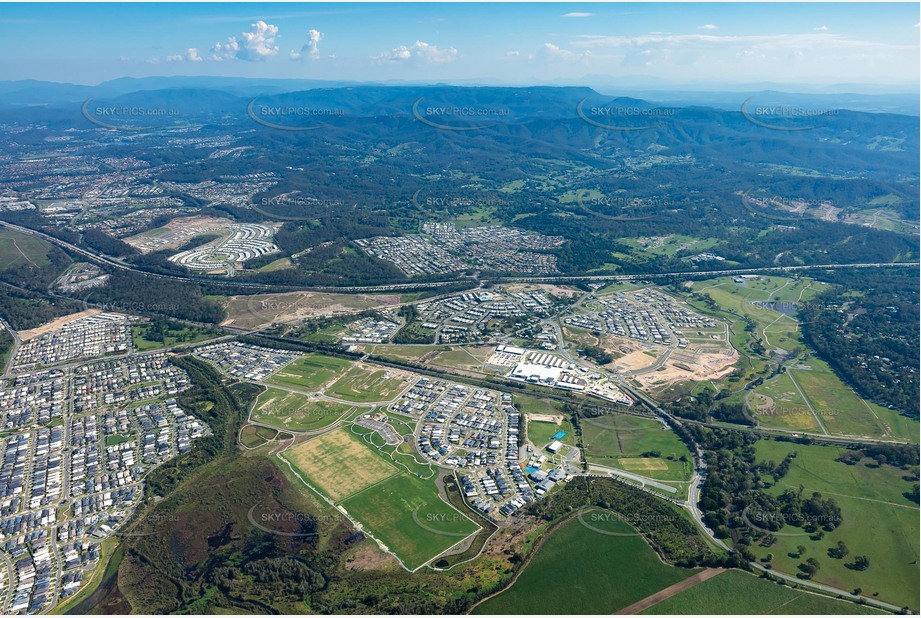 High Altitude Aerial Photo Pimpama QLD Aerial Photography