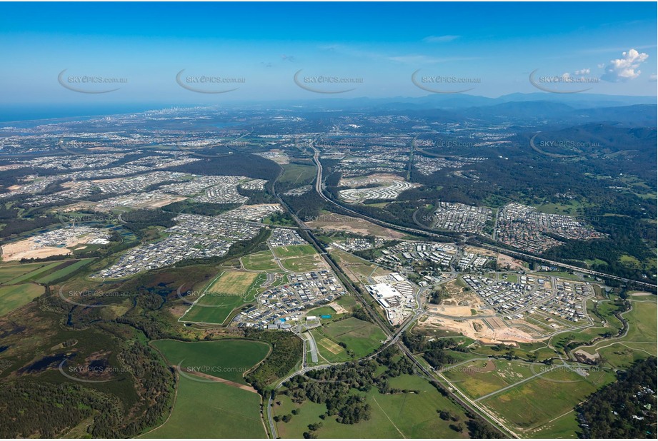 High Altitude Aerial Photo Pimpama QLD Aerial Photography