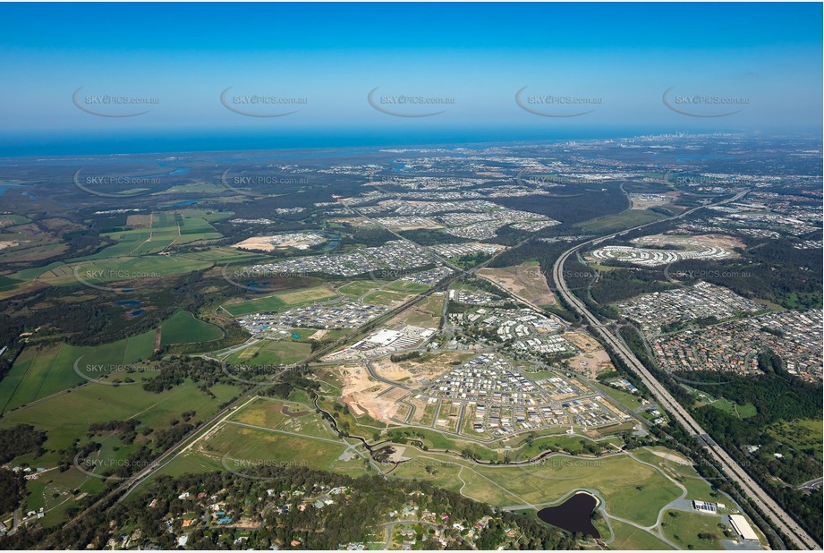 High Altitude Aerial Photo Pimpama QLD Aerial Photography