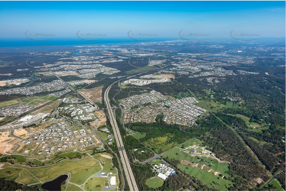 High Altitude Aerial Photo Pimpama QLD Aerial Photography