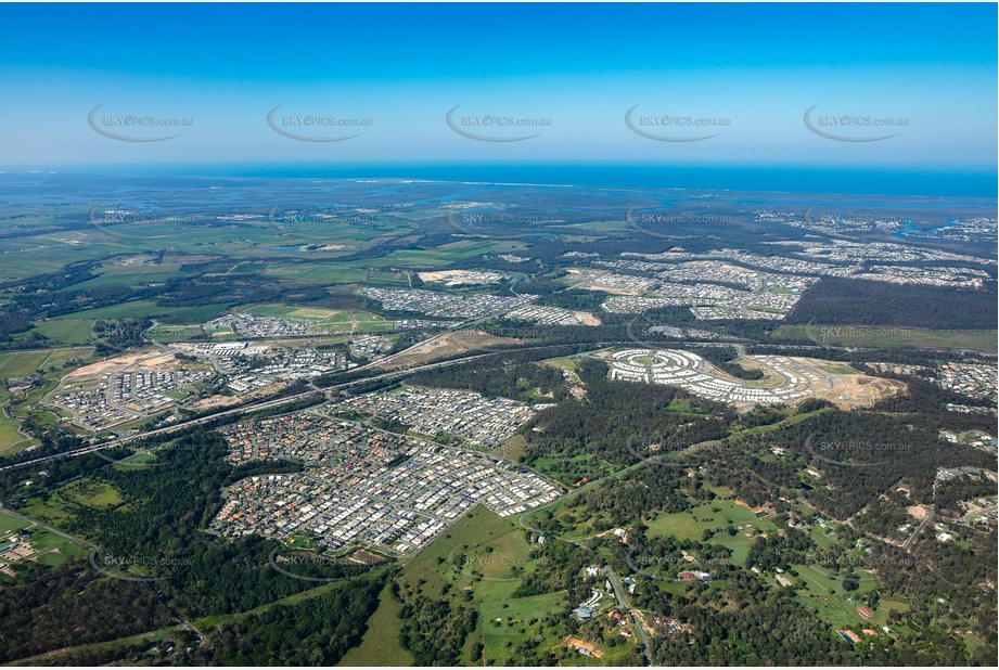 High Altitude Aerial Photo Willow Vale QLD Aerial Photography
