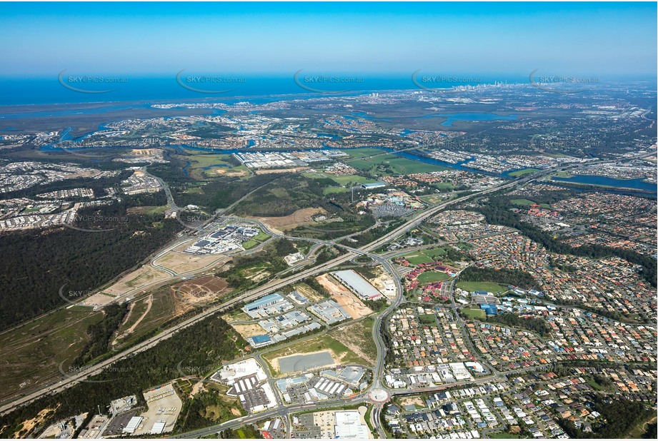 High Altitude Aerial Photo Upper Coomera QLD Aerial Photography