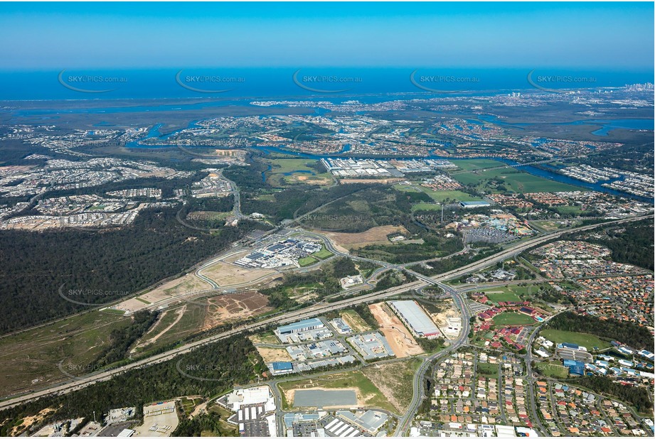 High Altitude Aerial Photo Upper Coomera QLD Aerial Photography
