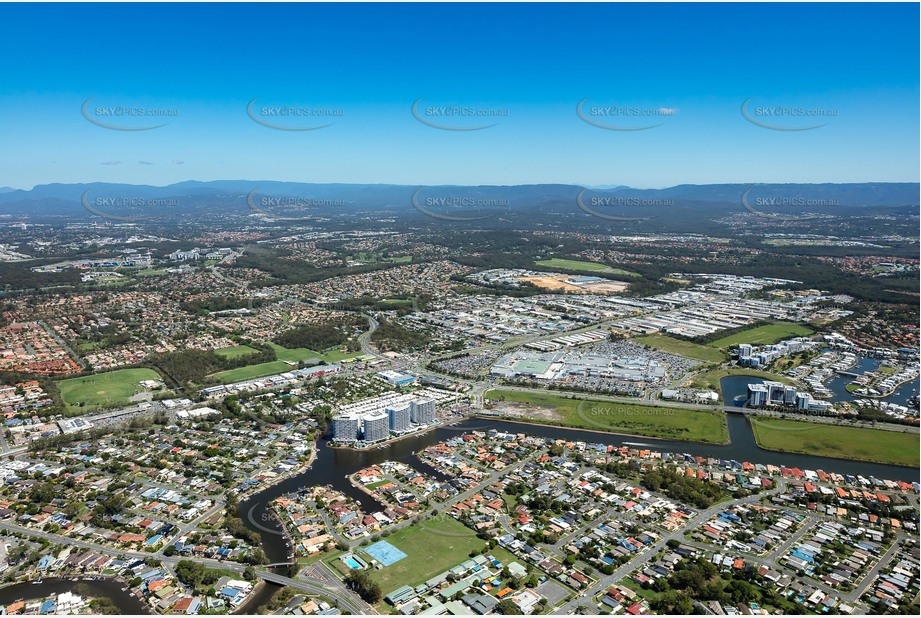 Aerial Photo Biggera Waters QLD Aerial Photography