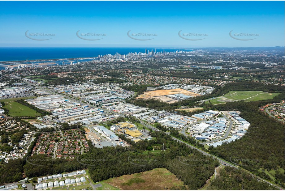 Aerial Photo Arundel QLD Aerial Photography
