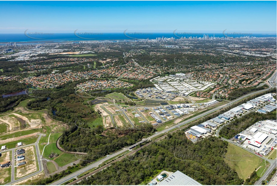 Aerial Photo Arundel QLD Aerial Photography