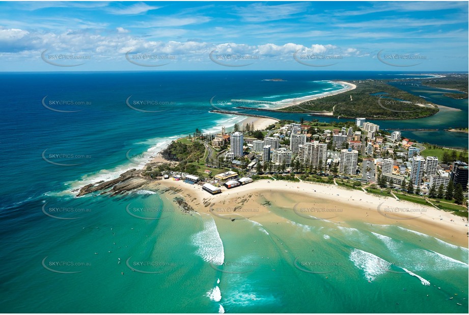 Aerial Photo Coolangatta QLD Aerial Photography