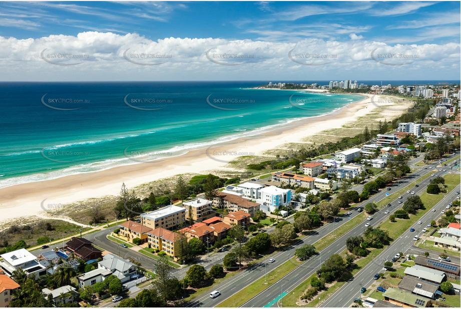 Aerial Photo Bilinga QLD Aerial Photography