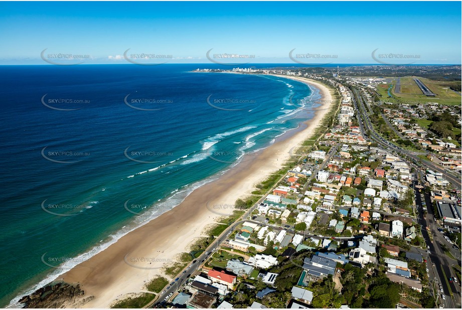 Aerial Photo Tugun QLD Aerial Photography