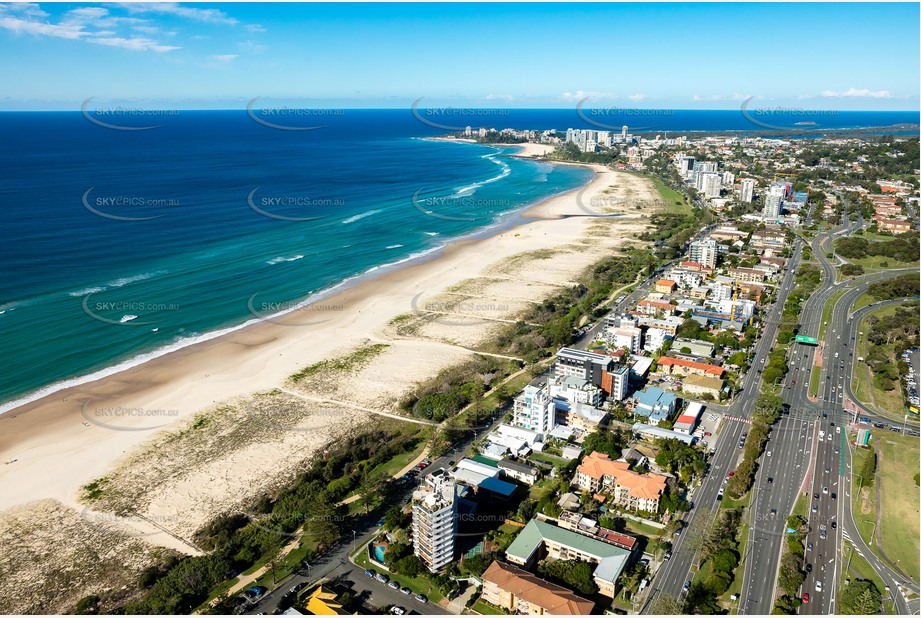 Aerial Photo Bilinga QLD Aerial Photography