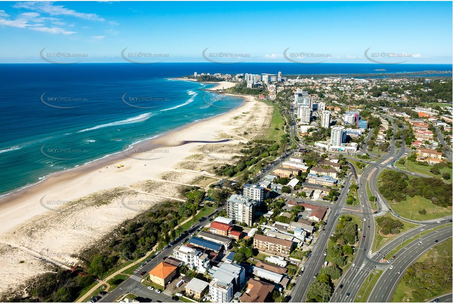 Aerial Photo Bilinga QLD Aerial Photography