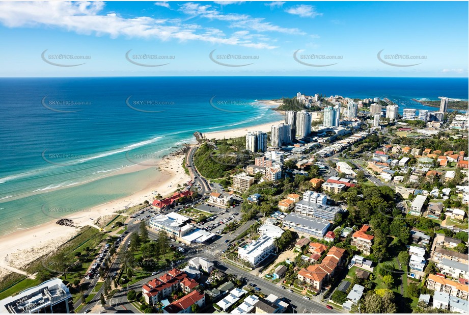 Aerial Photo Coolangatta QLD Aerial Photography