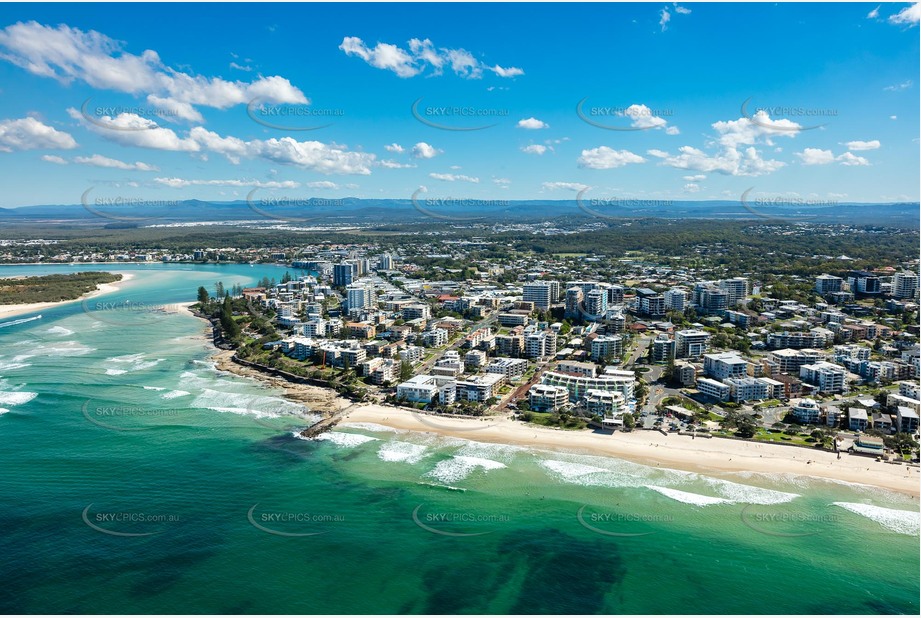 Aerial Photo Kings Beach QLD Aerial Photography