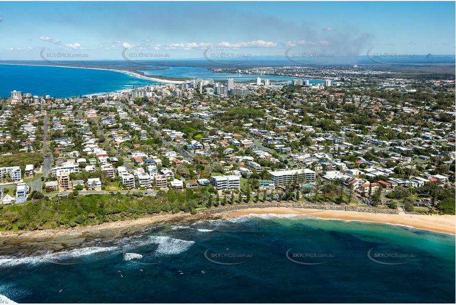 Aerial Photo Moffat Beach QLD Aerial Photography