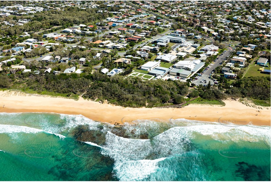 Aerial Photo Dicky Beach QLD Aerial Photography