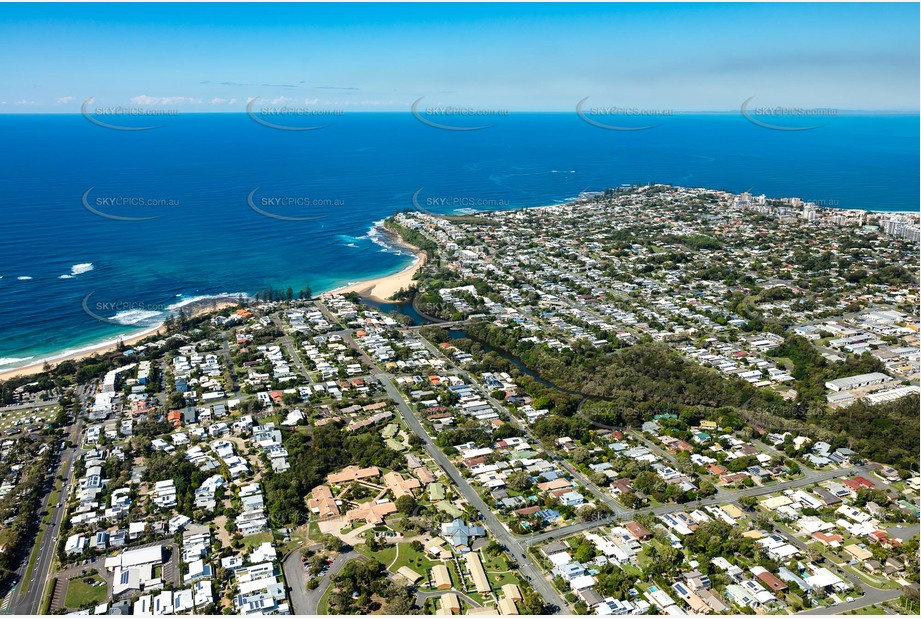 Aerial Photo Dicky Beach Aerial Photography