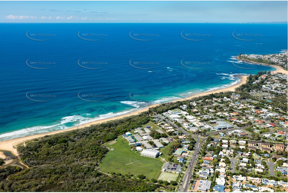 Aerial Photo Dicky Beach Aerial Photography