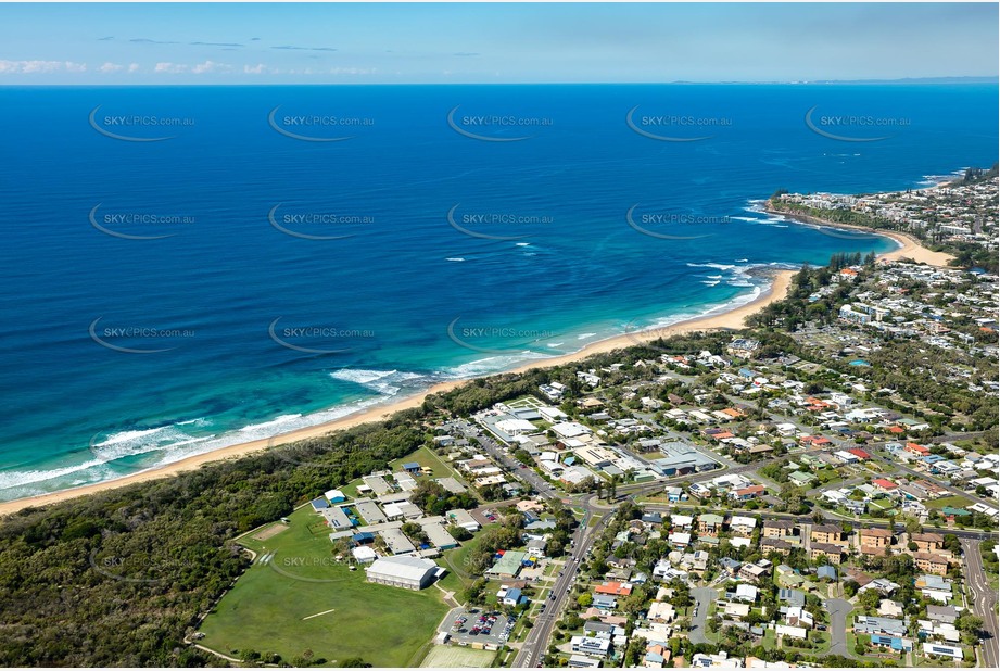 Aerial Photo Dicky Beach Aerial Photography