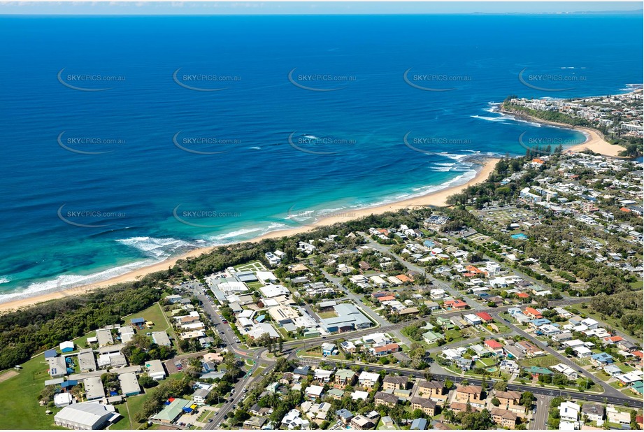 Aerial Photo Dicky Beach Aerial Photography