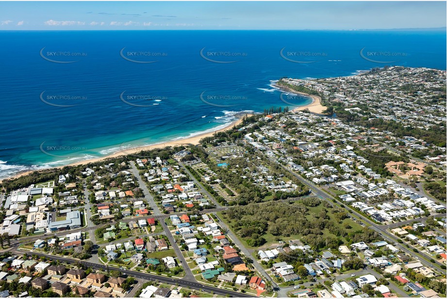 Aerial Photo Dicky Beach Aerial Photography