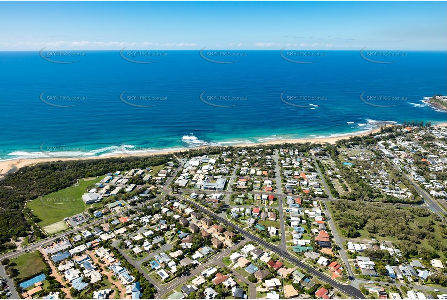 Aerial Photo Dicky Beach Aerial Photography