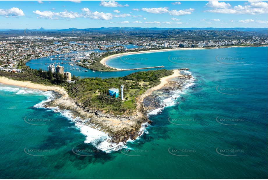 Point Cartwright Lighthouse QLD Aerial Photography