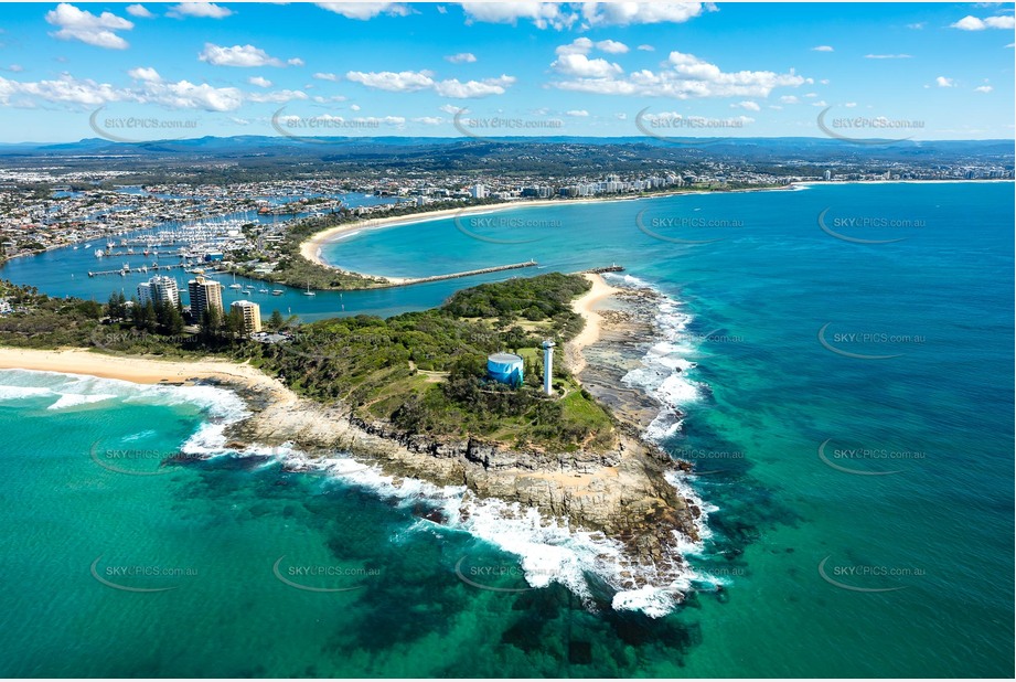 Point Cartwright Lighthouse QLD Aerial Photography