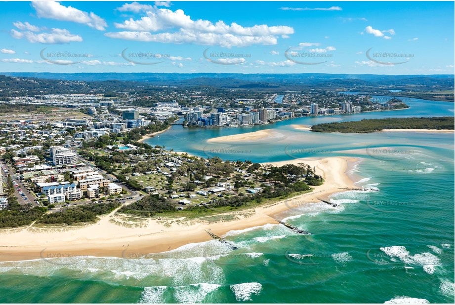 Cotton Tree Holiday Park - Maroochydore QLD QLD Aerial Photography