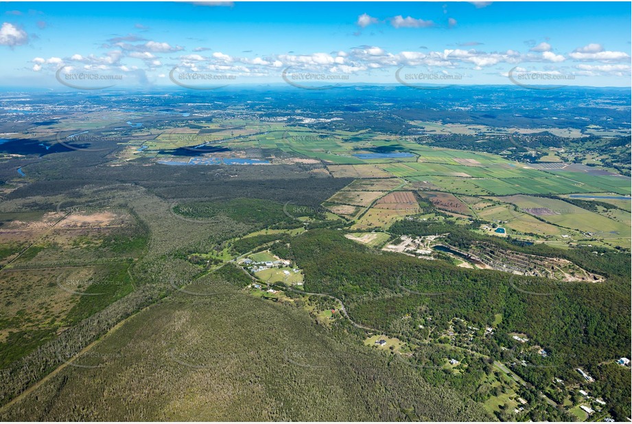 High Altitude Aerial Photo Yandina Creek QLD Aerial Photography