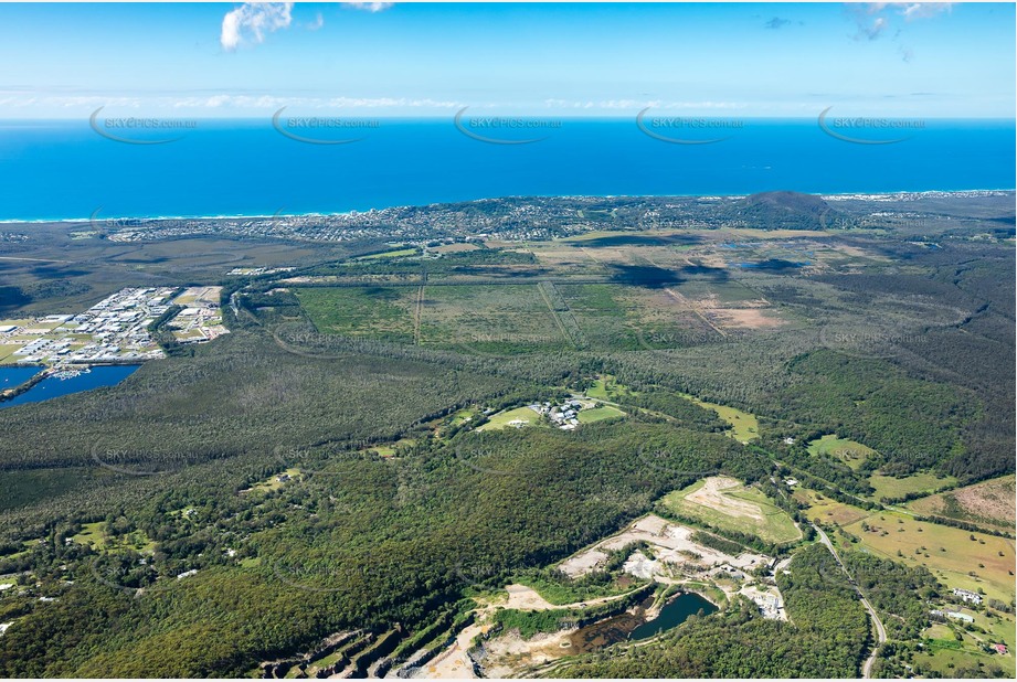 Aerial Photo Yandina Creek QLD Aerial Photography